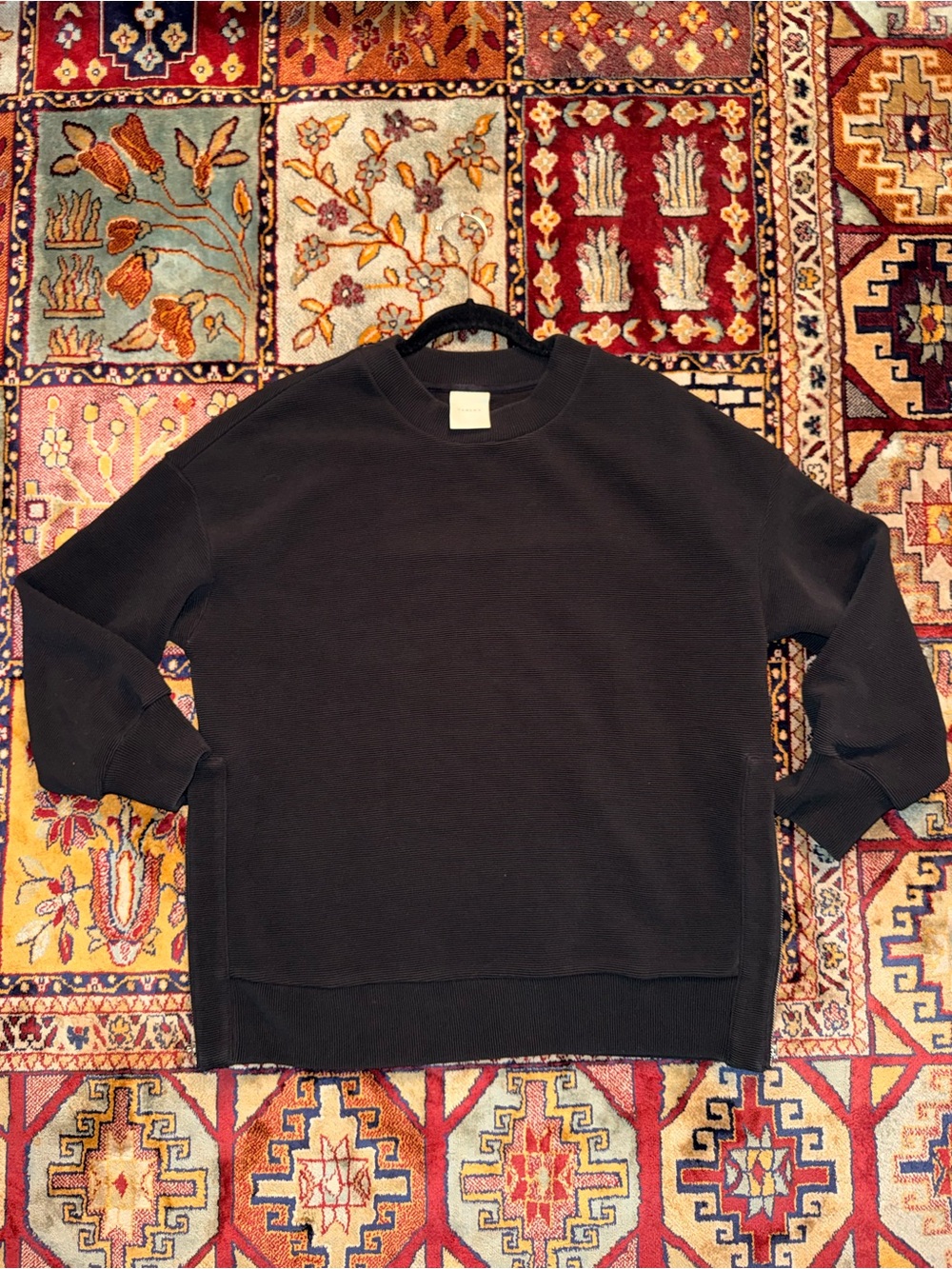Varley Black Crewneck Sweatshirt